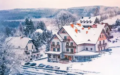 Polské Orlické hory: Zima u ski areny v Penzionu Orlicka Skała *** s neomezeným wellness a slevami + polopenze