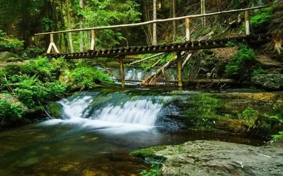 Pobyt v srdci CHKO Jeseníky v blízkosti atrakcí: Hotel Zlatý Chlum *** s polopenzí, vířivkou, saunou a drinkem