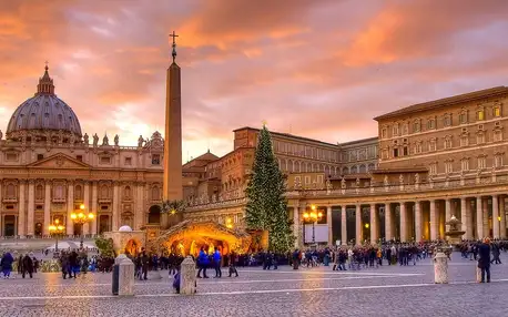 Čtyřdenní zájezd do adventního Říma a Vatikánu