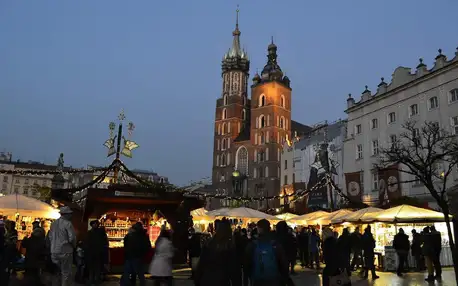 Výlet na vánoční trhy v Krakově: odjezd z Moravy