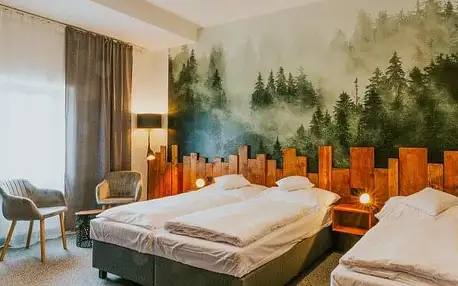 Liberec ve stylovém Hotelu Liberecká výšina *** s rozhlednou + polopenze, poukaz na kávu, zapůjčení elektrokol