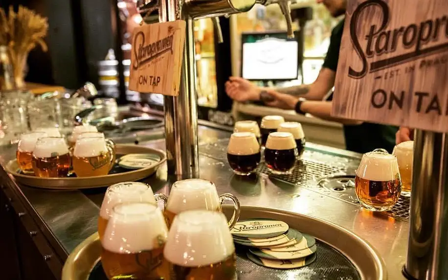 Prohlídka i pivní degustace v pivovaru Staropramen
