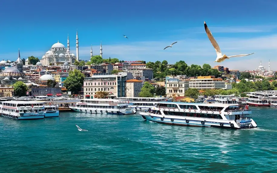 Turecko - Istanbul letecky na 4 dny, snídaně v ceně