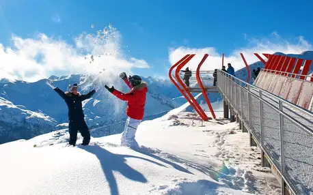 Jednodenní lyžovačka v rakouské oblasti Bad Gastein