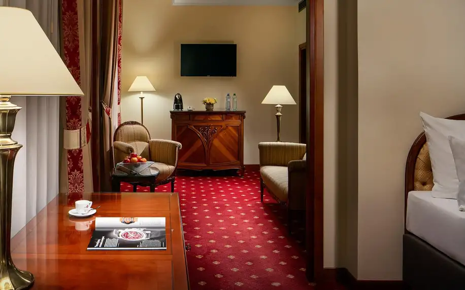Luxusní hotel v centru Prahy: snídaně, odpolední check-out