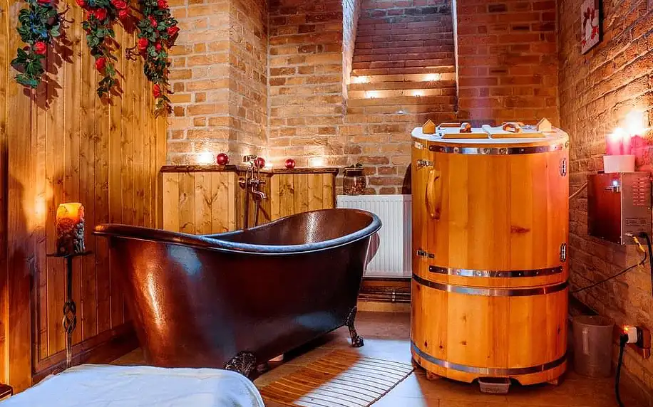 Pivní lázně Brno pro dva – harmonický balíček s pivní koupelí, saunou a masáží