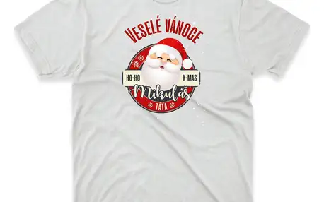 Vánoční trička pro celou rodinu