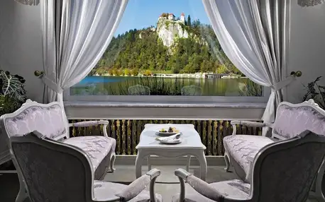 Slovinsko - Jezero Bled: Grand Hotel Toplice - Small Luxury Hotels of the World