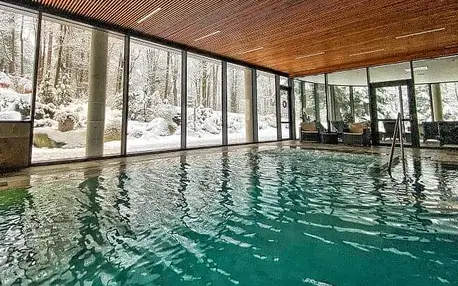 Jeseníky: Dovolená v Hotelu Villa Regenhart **** se snídaní nebo polopenzí a neomezeným bazénem + saunový svět