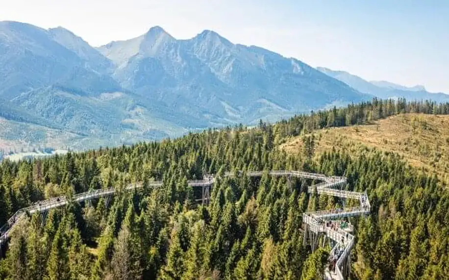 Belianské Tatry v rodinném Penzionu Ždiaranka s neomezeným wellness, 50% slevou na kola + polopenze