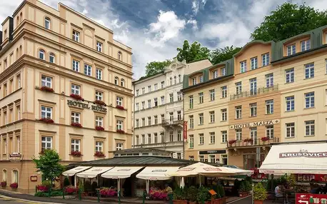 Pobyt v centru Karlových Varů: jídlo, wellness, procedury