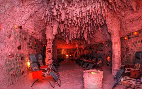 Relax v největší solné jeskyni v republice