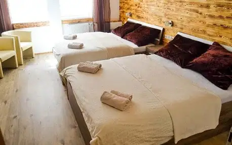 Krkonoše u Harrachova pod sjezdovkami ski areálu v Hotelu Krakonoš *** se snídaní/polopenzí a vstupem do sauny