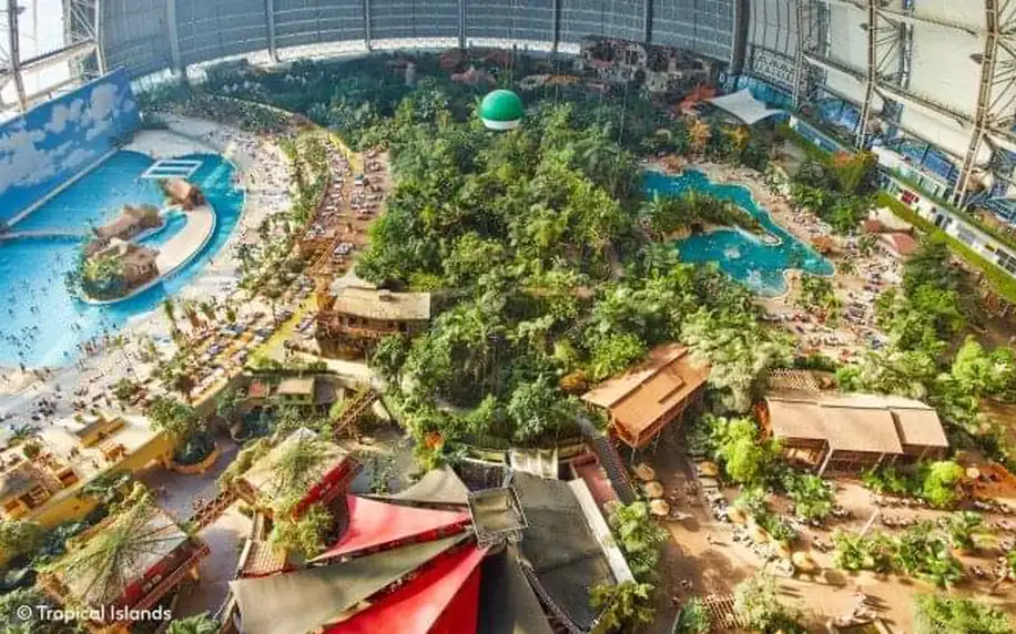 Tropical Islands u Berlína: 2 vstupenky + ubytování