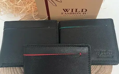 Elegantní pánské peněženky z jemné hovězí kůže