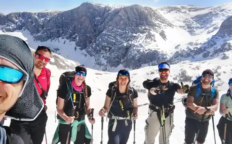 Až 4denní přechody na skialpech: ČR, Rakousko i Itálie