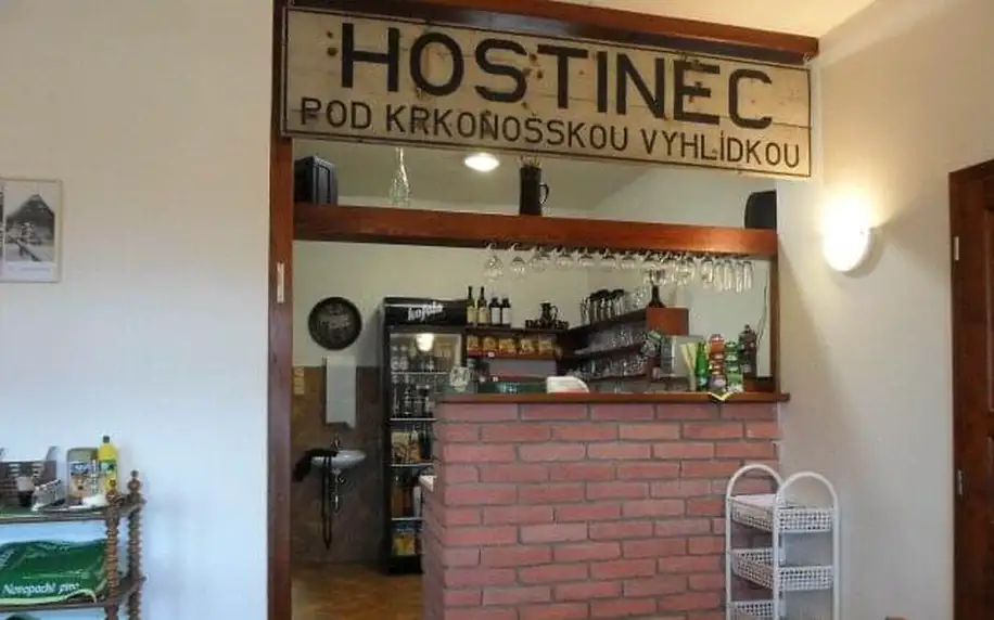 Pobyt nedaleko ZOO Dvůr Králové v Penzionu Pod Vyhlídkou se snídaní, infrasaunou a lahví vína + stolní tenis