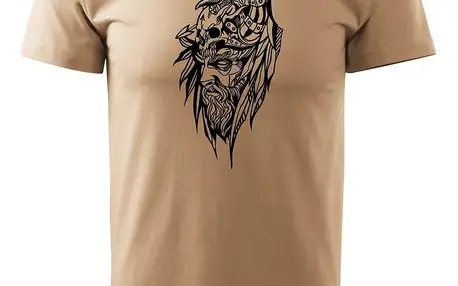 Pánská vikingská trička: Thorovo kladivo i vrána