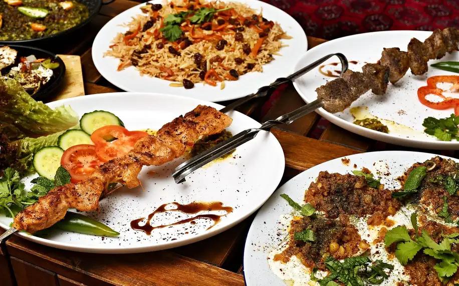 Afghánské degustační menu pro 2 i 4 osoby