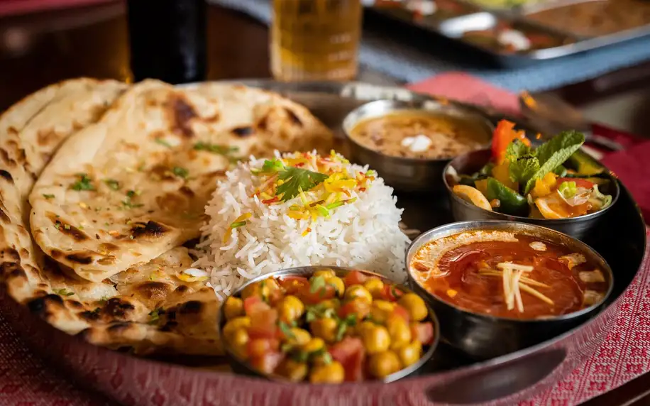 Otevřené vouchery na celé menu v indické restauraci