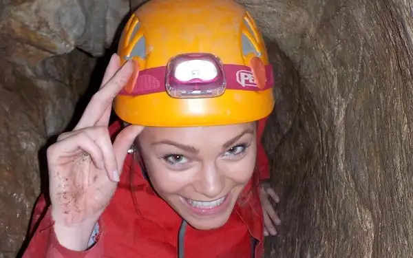Speleo ferrata - zážitek v jeskyni