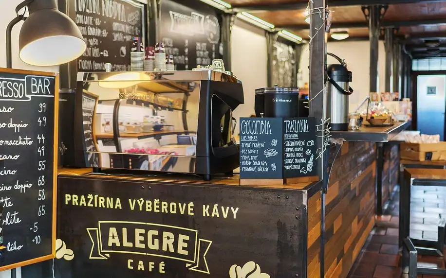 Kurz domácí přípravy kávy či latte art v Café Alegre