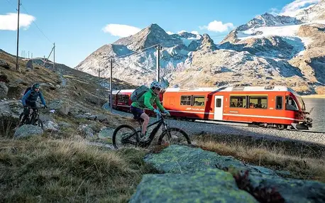Cyklistika v okolí Svatého Mořice, Graubünden