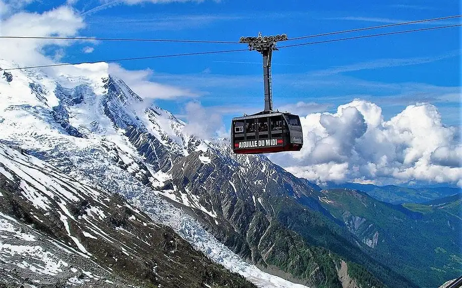 Ženevské jezero a Mont Blanc, Ženeva