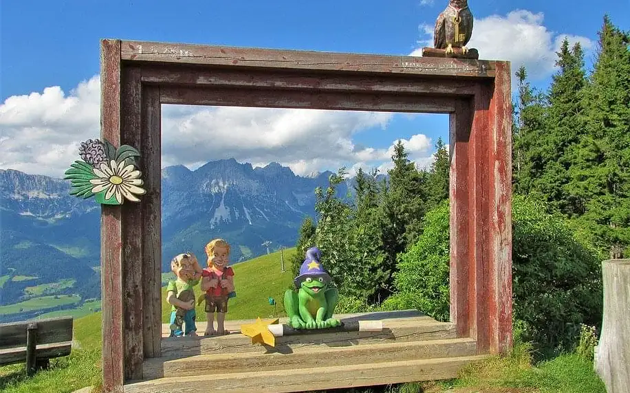 Kitzbühelské Alpy: Pohodová turistika lanovkami, Tyrolsko