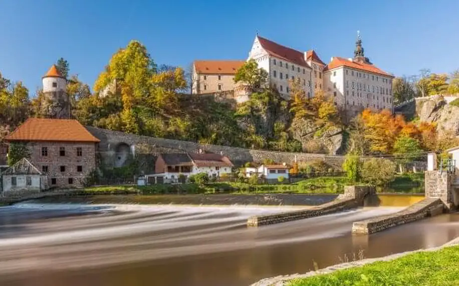 Jižní Čechy: Bechyně u zámku a muzea v Hotelu Panská *** se snídaněmi či polopenzí a vstupem do infrasauny