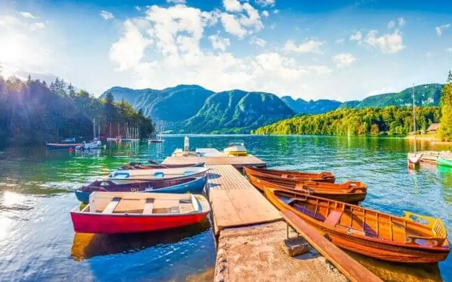Slovinsko u NP Triglav a jezera: Bohinj Eco Hotel ****+ s aquaparkem, wellness i saunovým světem + polopenze