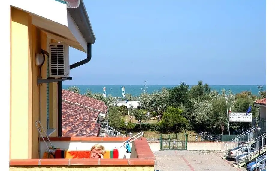 Pobyt u italské Ravenny: apartmány, bazén a 50 m od pláže
