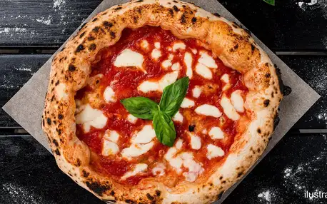 Neapolská pizza dle výběru: salám, tuňák, sýry aj.