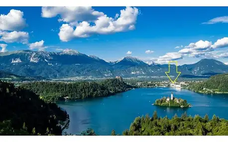 Slovinsko - Jezero Bled: Apartments Taci