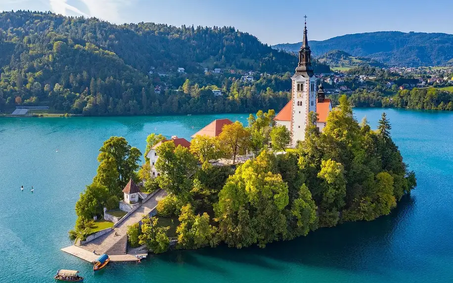 Pobyt v 3* hotelu u jezera Bled: snídaně i wellness
