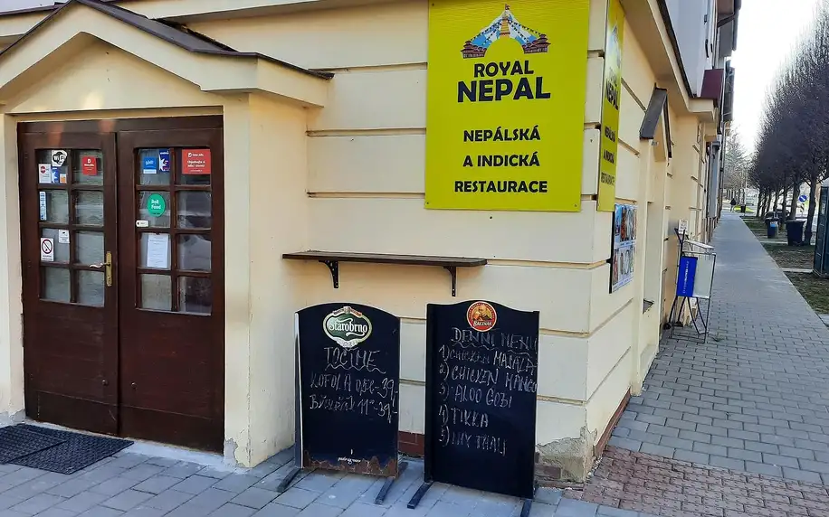 Indicko-nepálské menu pro dvě osoby