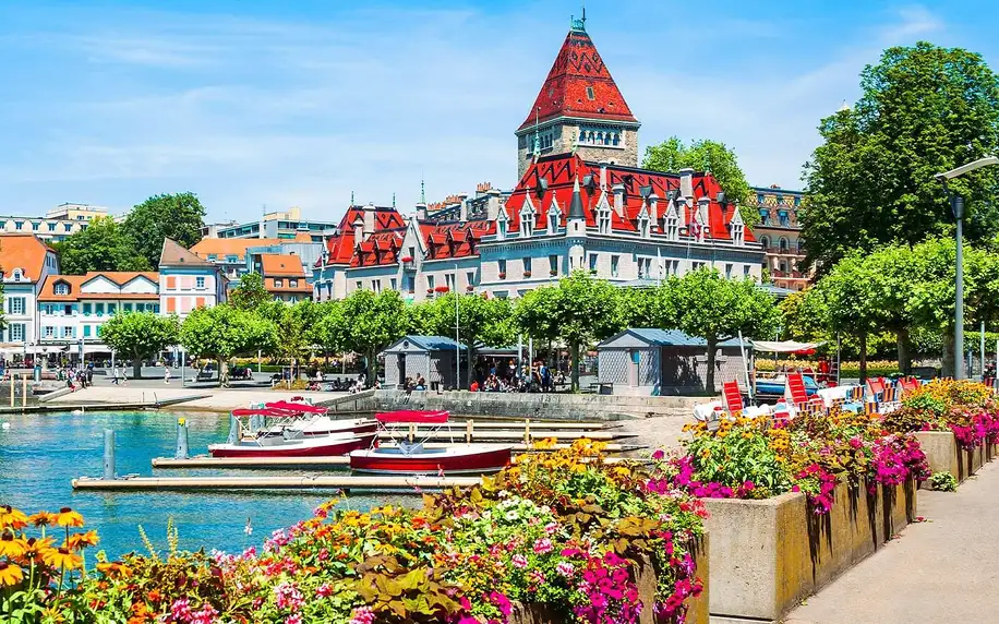 Švýcarsko: Ženevské jezero, Montreux i Lausanne