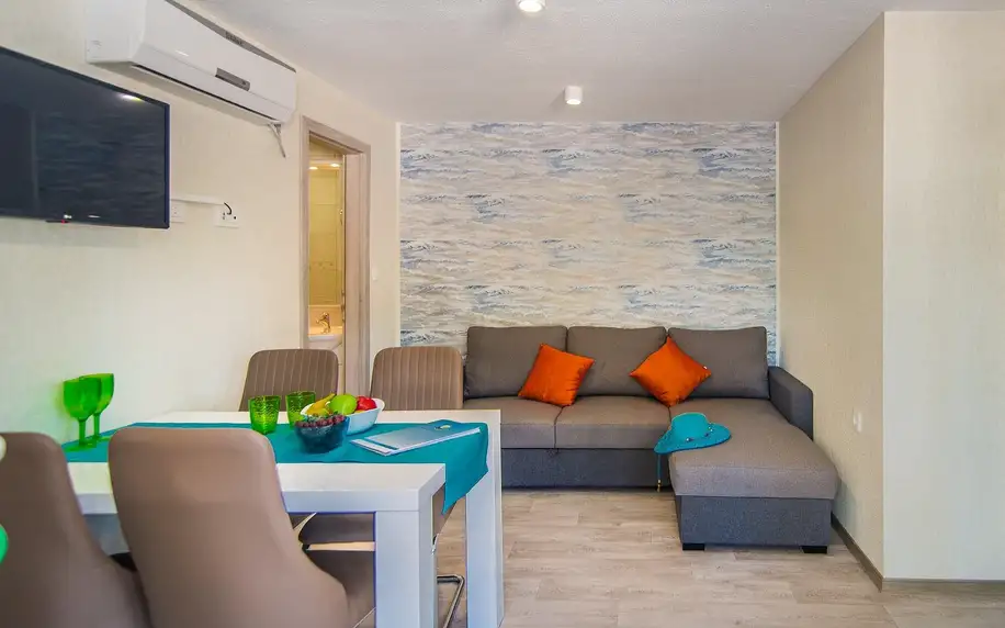 Plážový resort v Pule: moderní mobilhome až pro 6 osob