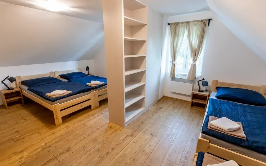 Stylové ubytování v moderní chalupě v Adršpachu