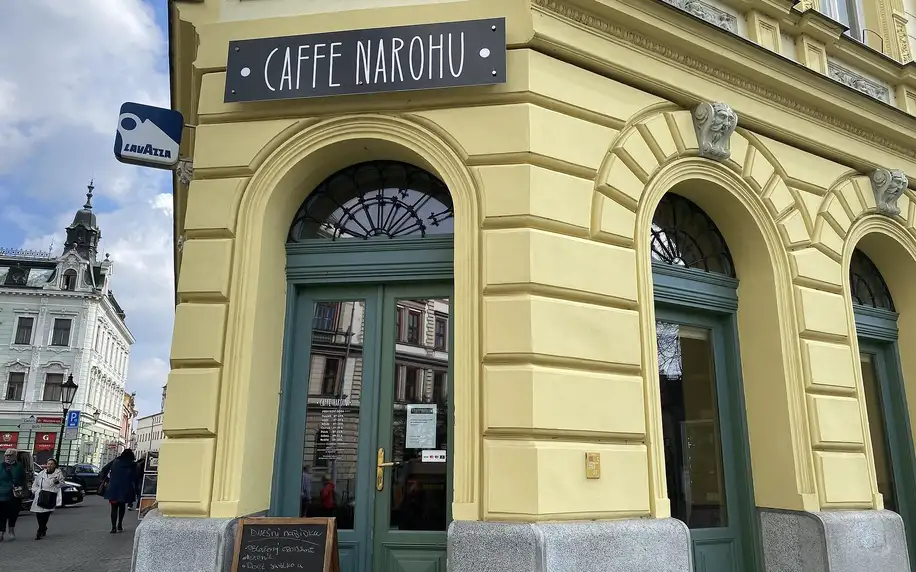 Až 400 Kč na cokoliv v kavárně v centru Kroměříže