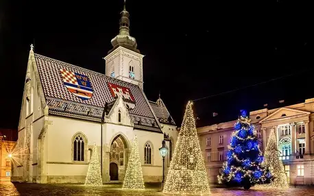 Vyhlášené vánoční trhy v Záhřebu, Záhřeb