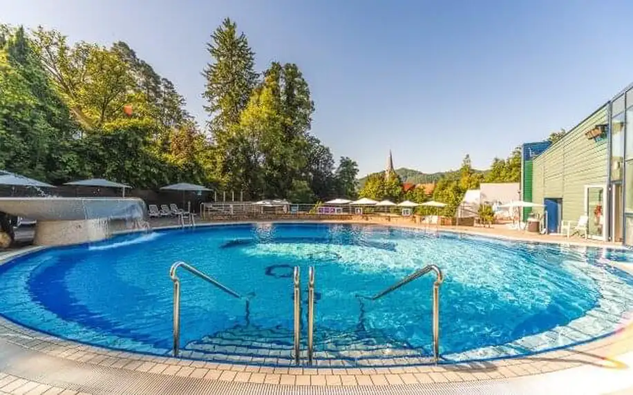 Slovinsko v lázeňském městě Dobrna: Hotel Švicarija **** s polopenzí, neomezenými termálními bazény a fitness
