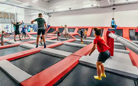 Trampolíny a atrakce Jump Academy: vstup i permice