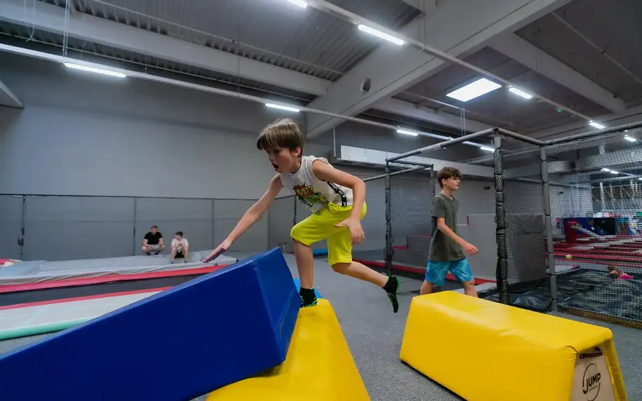 Trampolíny a atrakce Jump Academy: vstup i permice