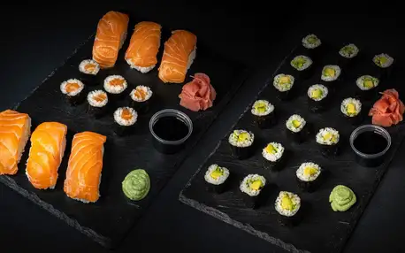 Rozvoz sushi v Havířově: sety pro každého, až 54 ks