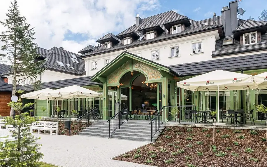 Polské Beskydy: hotel u řeky Wisły, jídlo a wellness