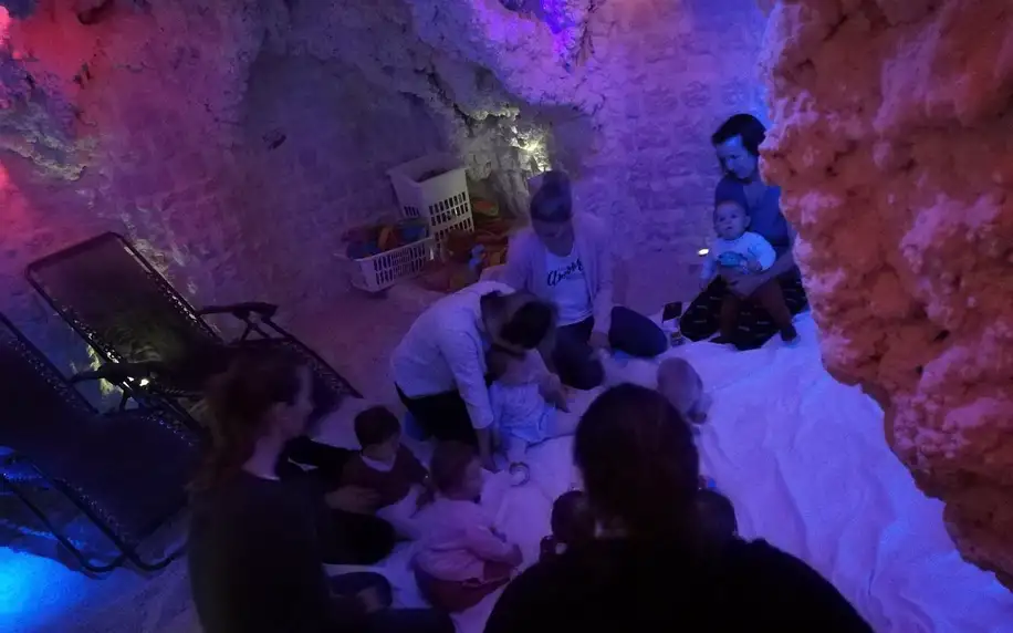 Pobyt v solné jeskyni pro dospělé i děti na 45 min.