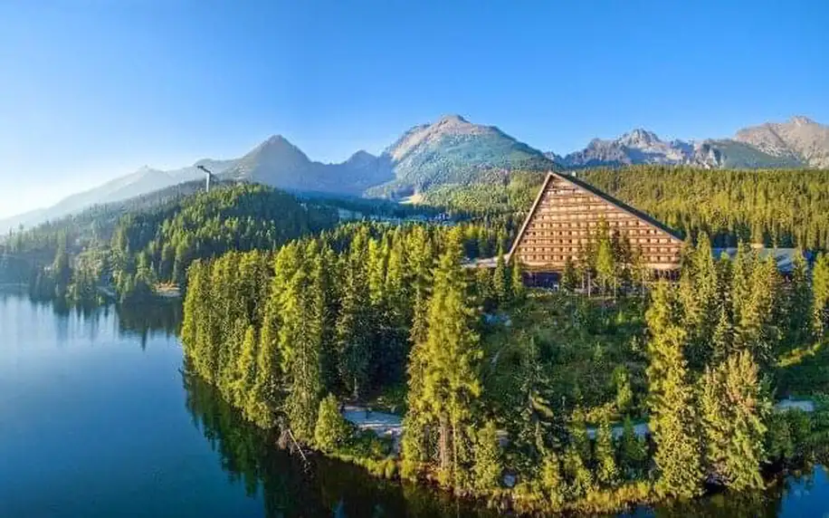 Vysoké Tatry s výhledem na Štrbské pleso: Hotel Patria **** s přepychovým neomezeným wellness + polopenze