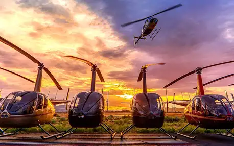 Vzrušující let vrtulníkem pro 1–4 osoby