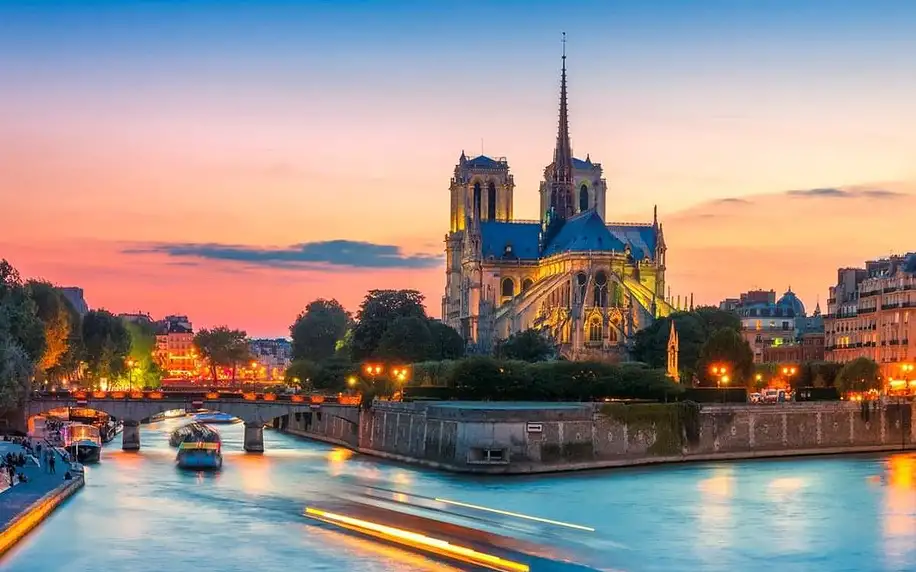 Paříž, nejkrásnější místa, doprava, hotel, snídaně, průvodce, Île-de-France